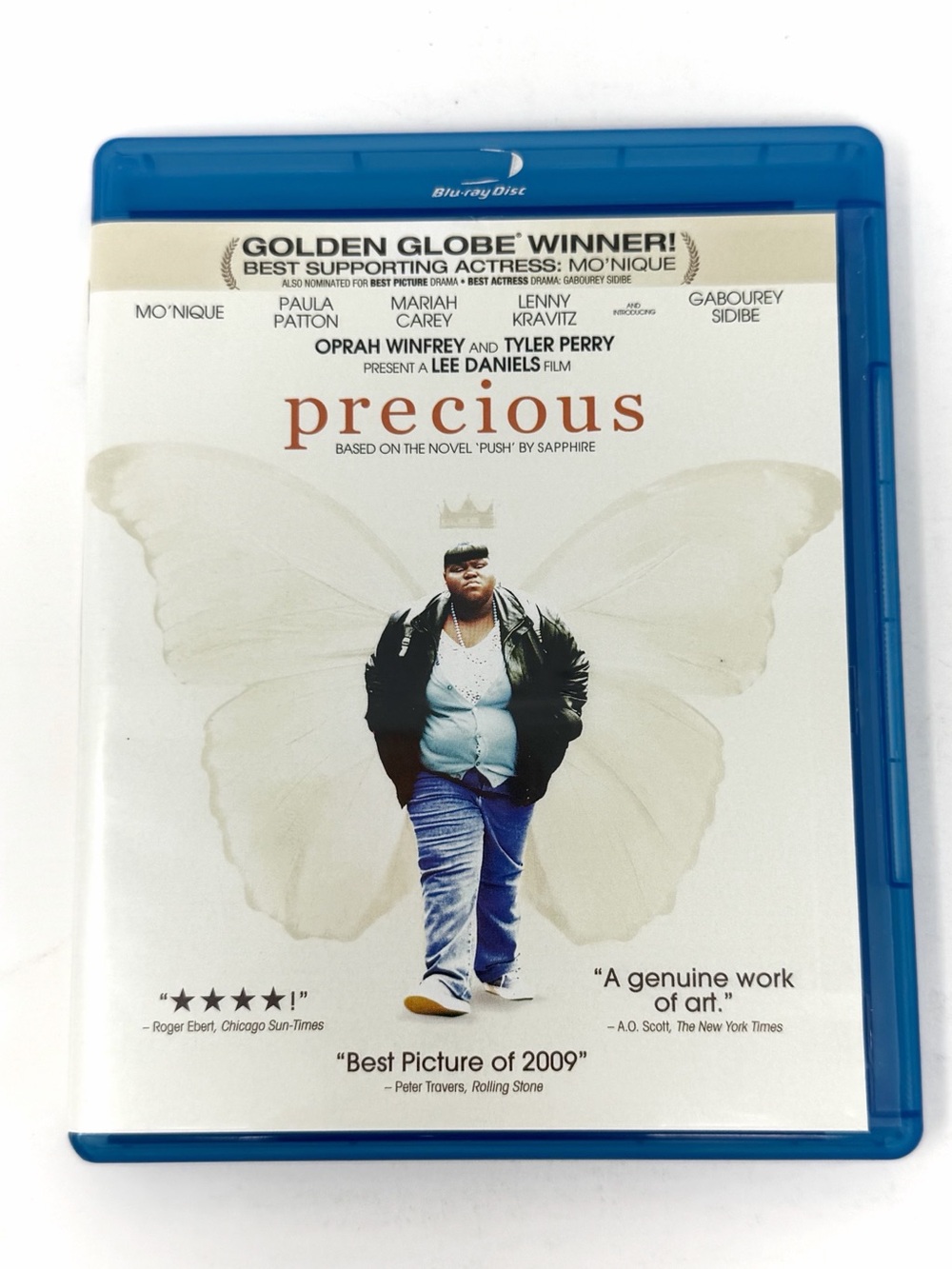 Precious Blu-ray Award Winning Drama Movie Lionsgate White and Blue
